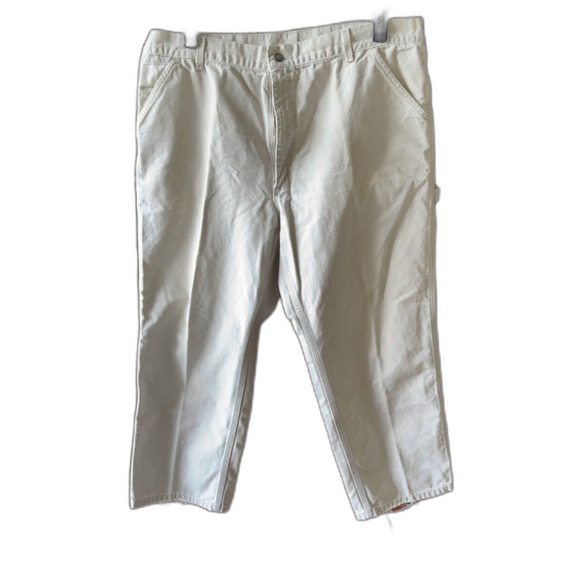 Carhartt Other - Carhartt Loose Fit Washed Carpenter Pants B11 STN 42x32 Utility Workwear